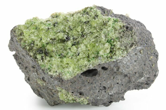 Peridot Crystals in Basalt - Arizona #355044